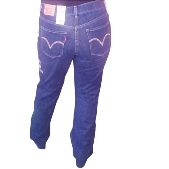 Levis Classic Bootcut Levi's Sculpt Size 10 Mid-Rise Womens - Picture 6 of 16